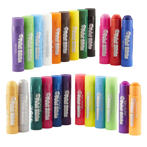 Watercolour LBPS10CMDA24 Paint Sticks Bumper Pack, 24 Assorted, Multi 1