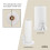 Umbra Buddy Paper Towel Holder Stand for Kitchen Countertop, White 5
