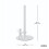 Umbra Buddy Paper Towel Holder Stand for Kitchen Countertop, White 3