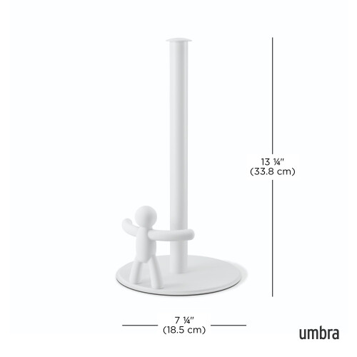 Umbra Umbra Buddy Keukenrolhouder, Wit 2