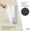 Umbra Buddy Paper Towel Holder Stand for Kitchen Countertop, White 4