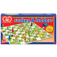 Folding Snakes and Ladders Set Traditional Board Games for Adults Kids Beginners Children Indoor Fun Ideal Box Set