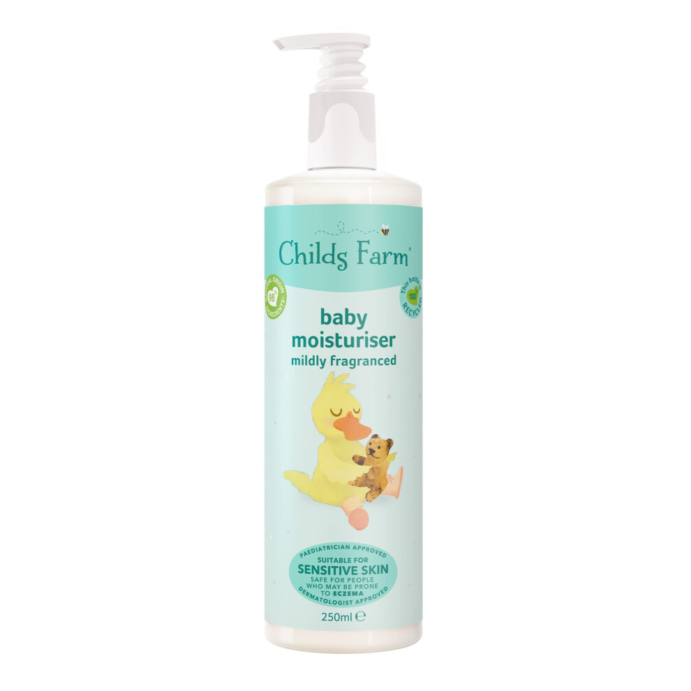 | Baby Moisturiser 250ml | Mildly Fragranced | Moisturising & Hydrating | Suitable for Newborns with Dry, Sensitive & Eczema-prone Skin