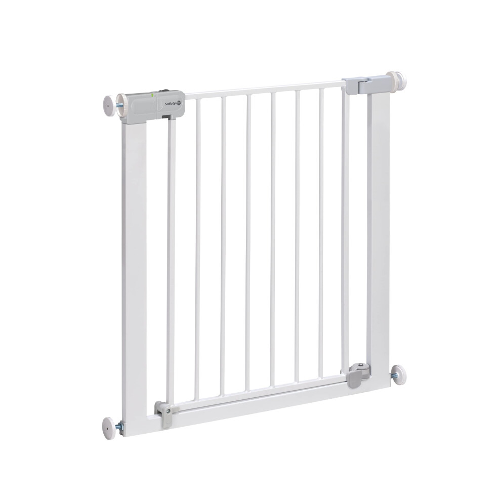Auto Close Gate, Baby Gate for Stairs and Doors, Pressure Fit Safety gate, Automatic Closing System, Widths 73-80 cm, Extendable up to 136 cm with-image-OPC-PFBC6Y8-NEW