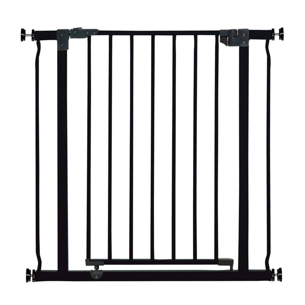 Dreambaby Black Liberty Metal Safety Gate, 75 - 81 Cm