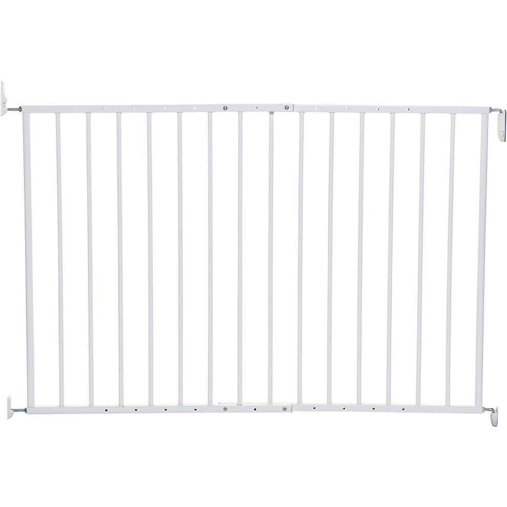 Arizona Extenda Baby Safety Gate - Hardware Mounted Gate - Adjustable Width from 68-112cm & 68cm in Height - Swings Open from both Direction - White --image-OPC-PFBC6YM-NEW