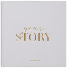 Baby Record Book & Scrapbook | 132 Page Baby Memory Book & Photo Record Album Gift for Newborn Baby Boy & Girl, Great For Expecting Mums & Baby Shower