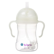 Sippy Cup | Drink from any Angle | Fliptop, Weighted Straw, Leak Proof & Easy Grip | BPA Free, Dishwasher safe | From 6m+ | 240ml/8 oz (Glow)