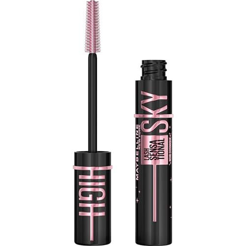 Maybelline Sky High Washable Mascara with Volume, Cosmic Black, 0.24 ml