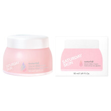 Saturday Skin Face Moisturizer Wasser-Gesichtscreme, natrliche, lfreie Gel-Creme aus Alaska-Gletscherwasser, Tag und Nacht, koreanische Hautpflegec