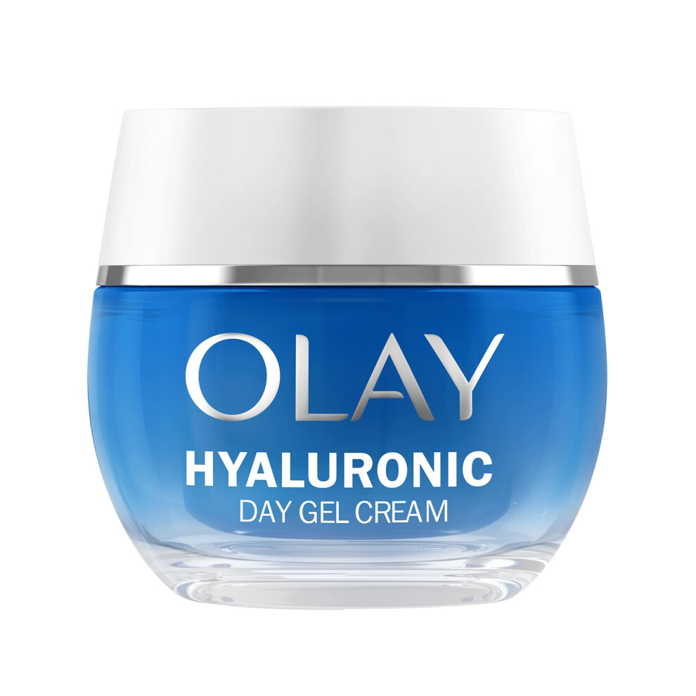 Hyaluronic Acid Face Moisturiser Day Gel Cream, Skincare with Niacinamide 99% Purity and Vitamin B5 (Panthenol) Hydrating Skin Care: Plumps, Smooths,