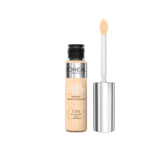 Serum Concealer, Medium Coverage, Radiant Finish, With 1.5% Hyaluronic Acid and Caffeine, True Match, 4D, 10ml