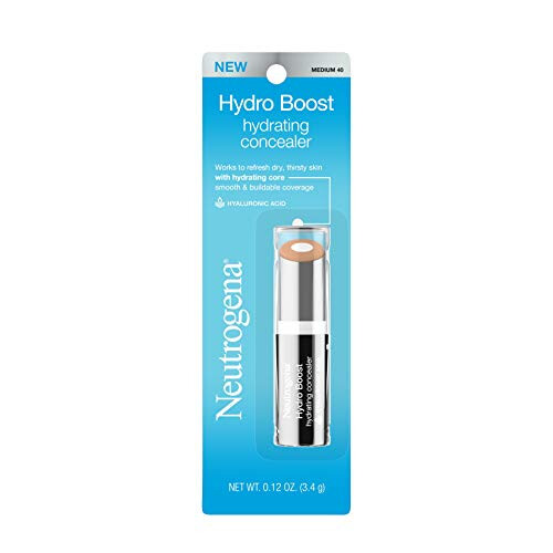 Neutrogena Hydro Boost Hydrating Concealer, 40 Medium 0.12 Oz 1