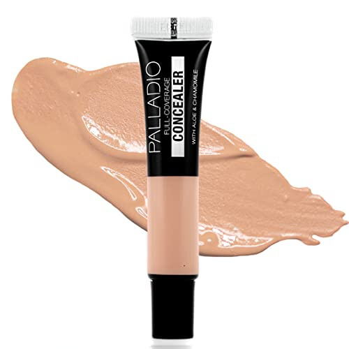 Palladio Full Coverage Concealer, Κάλυψη κάτω από τα μάτια, Κρεμώδης Concealer για πρόσωπο και μάτια