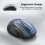 TeckNet Rechargeable wireless mouse, Wireless Computer Mouse, Adjustable 4800DPI Mouse, Silent Ergonomic Wireless Mouse for Laptop PC Computer, Windows Mac OS 6