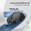 TeckNet Rechargeable wireless mouse, Wireless Computer Mouse, Adjustable 4800DPI Mouse, Silent Ergonomic Wireless Mouse for Laptop PC Computer, Windows Mac OS 7