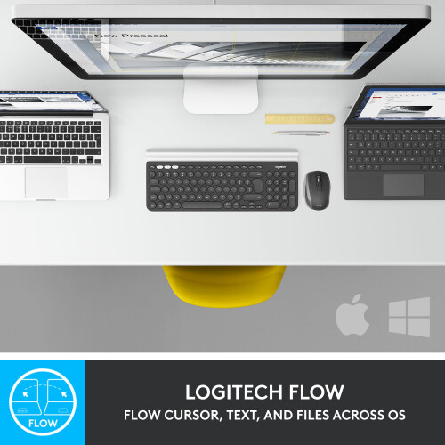 Logitech Logitech MX Anywhere 2S WSP MYSZ GRAFITOWA - BT - N/A - EMEA28-935, 910-007231 1