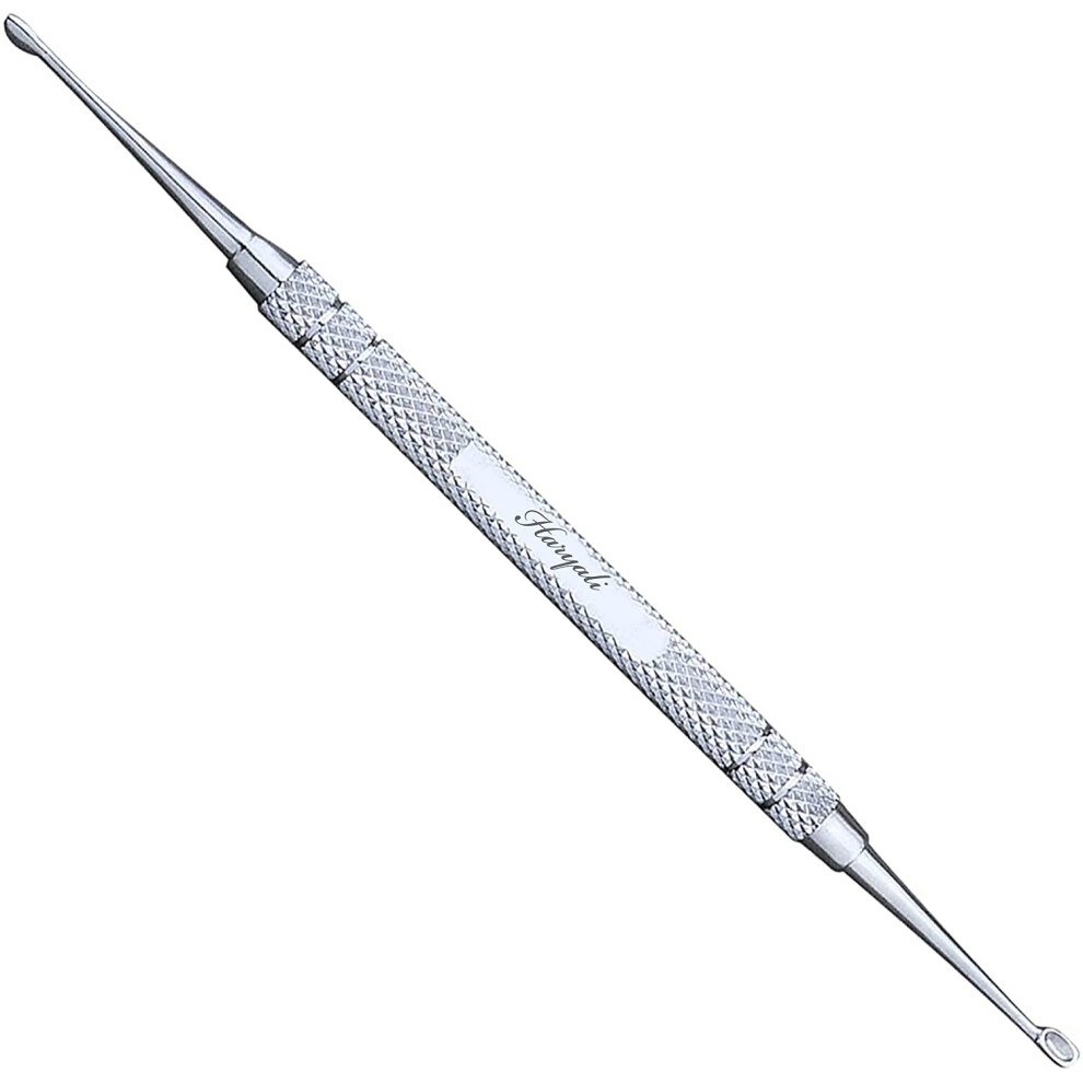 The Body Tools Nail Cleaner Tool - Double Sided Under Nail Cleaner Tool - Easy Grip Nail Cleaner - Graded Metallic Finish Nail Tool - Zero Waste