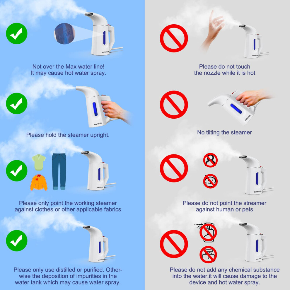 clothes-steamer--800w-handheld-portable-garment-steamer-for-home--office-and-travel--auto-off--extra-gift-1pcs-heat-resistant-glove---white