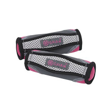 Gaiam handgewichten voor dames en heren, zachte haltersets met handriem - wandelen, hardlopen, fysiotherapie, aerobics - set van 2 pond (2 gewichten v