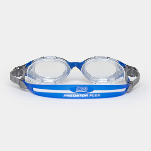 Zoggs Flex Swimming Goggles, 180 Degree Peripheral Vision - Blue/White 1