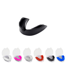 Mouthguard Slim Fit, Junior Gum Shield with Case for Kids Youth for School Combat Sports, MMA, Rugby, Judo, Karate, Hockey, Soccer, MMA Boxing,
