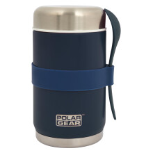 520ml Insulated Food Flasks for Hot Food – Double-Wall Stainless Steel Hot Food Flask with Spoon – Thermal Lunch Box Keeps Meals Drinks Hot or