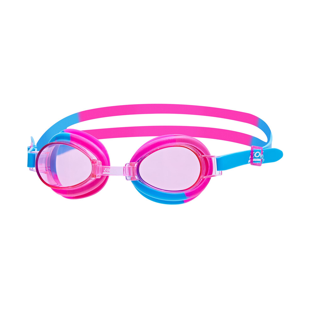 Baby Little Flipper Swimming Goggles, Pink/Blue, 0-6 Years