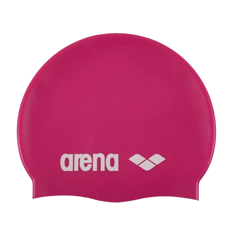 Arena Classic Silicone Unisex Swimming Cap, Swimming Cap Women And Men, Swimming Cap With Reinforced Edge, Soft And Resistant Cap