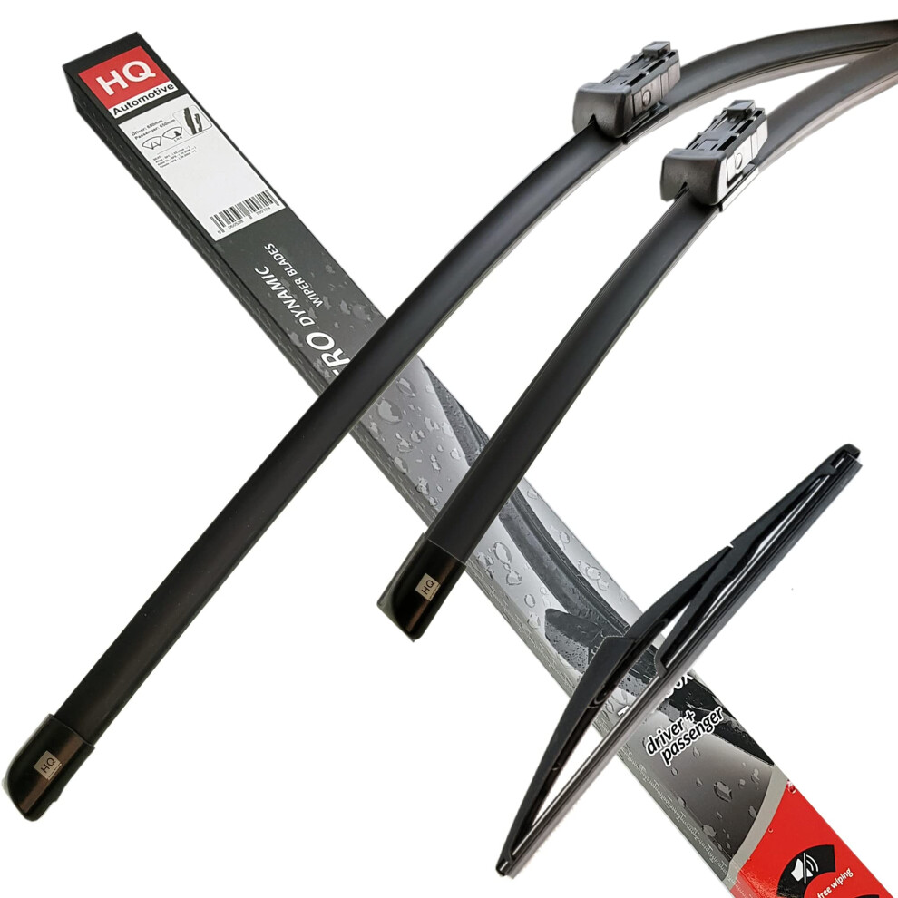 Windscreen Wiper Blades 3Pcs Kit | Fits: Vauxhall Astra 2009-Onwards, Saloon 2012 Sports Tourer 2010-Onwards | Model: Adr52-724|Hq12g 5060538798287