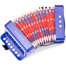 Accordion with Music Book for Toddlers 3 Years Old Boys and Girls Baby Gifts, Kids Musical Instruments for Childrens Three Year Old