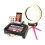 Clementoni Clementoni- Crazy Chic Make-Up Studio: Illuminated Make-Up Set with Washable Cosmetics & Professional Brushes for Kids (6+ Years) 2