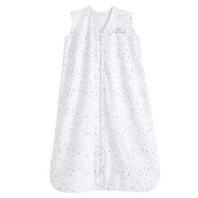 Baby Sleeping Bag | 0.5 TOG SleepSack | 100% Cotton, Midnight Moons Sleeping Sack For Newborn Babies | Easy Zip Access Nappy Change | Unisex, Boys &