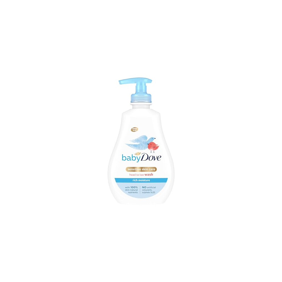 Rich Moisture Head To Toe Wash 400 Ml Baby Dove