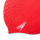 Speedo Unisex Bubble Active+ Swimming Cap | Textured Design, Fed Red, One Size 4