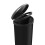 Curver Metal Effect 70% Recycled Kitchen One Touch Deco Bin, Black, 40 Litre 4