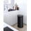 Curver Metal Effect 70% Recycled Kitchen One Touch Deco Bin, Black, 40 Litre 6