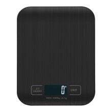 Kitchen Scales, 22lb Food Scale with Batteries, 5 Units with Tare Function, Touch Button, Backlit LCD, Black-10kg