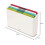 Joseph Joseph Folio Icon, 4-Piece Colour coded Chopping Board Set, Slimline Case for Organised Kitchen Storage - Regular, White 7