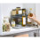 Joseph Joseph CupboardStore 2-tier Rotating Organiser for kitchen cupboard, space saving organisation for pantry, Grey 4