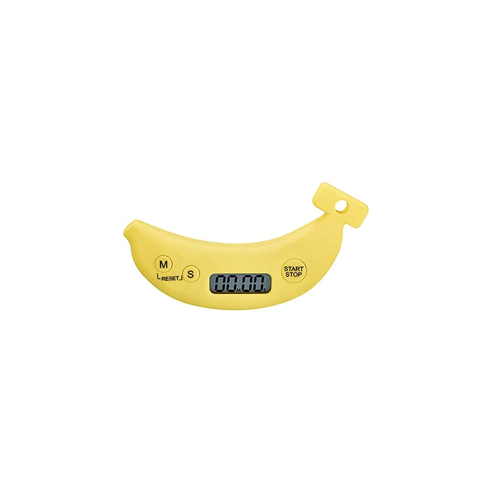 Judge Banana Electronic Kitchen Timer Tc417 Digital Cooking Timer With Lcd Display (Batteries Included) W2cm X H8cm X L6.5cm - 1 Year Guarantee