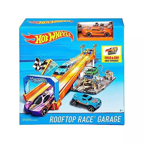 Hot Wheels HW Rooftop Race Garage 2