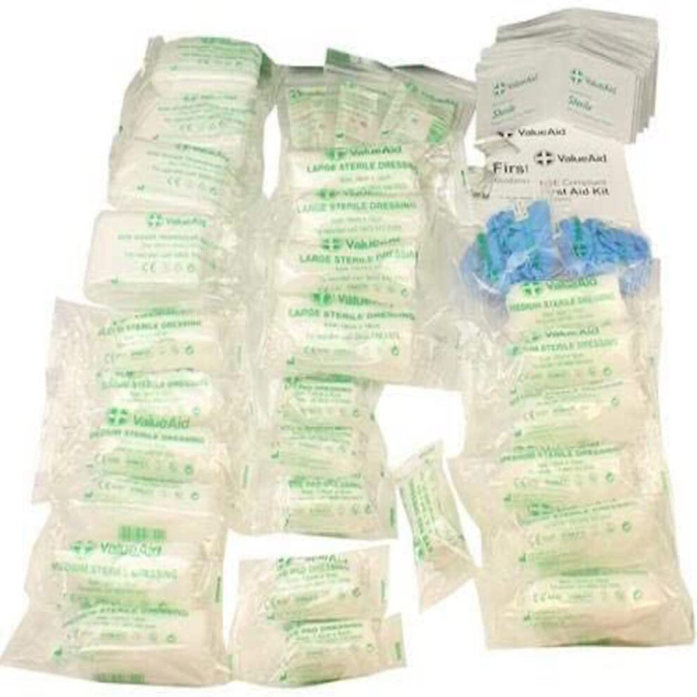 Value Aid Hse Compliant Workplace First Aid Refill Kit (21-50 Person)