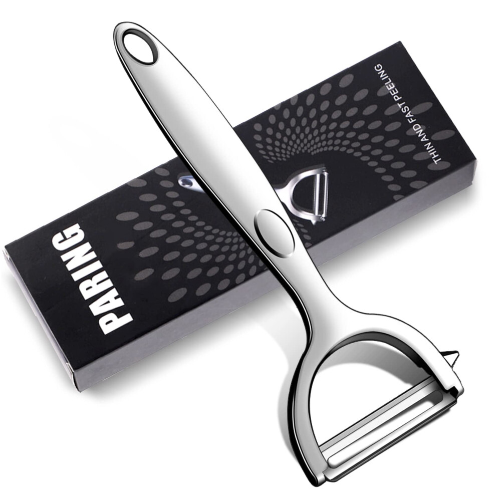 Skaaisont Potato Peeler For Kitchen, Sharp Stainless Steel Vegetable Peeler With Potato Eye Remover, Ergonomic Non-Slip Handle Y Peelers