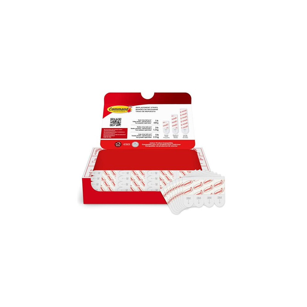 Commande Des Petites Bandes D'adh Sives De Recharge Endommage Les Bandes Adh Sives Murales Suspendues Gratuites Pour Les Petits Crochets Muraux I-image