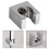 Shower Head Holder Solid Copper Hand Shower Spray Head Holder Wall Mount for Bathroom Toilet 4