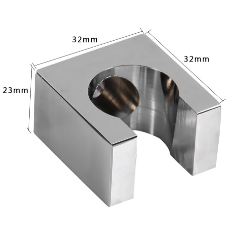 Shower Head Holder Solid Copper Hand Shower Spray Head Holder Wall Mount for Bathroom Toilet 1