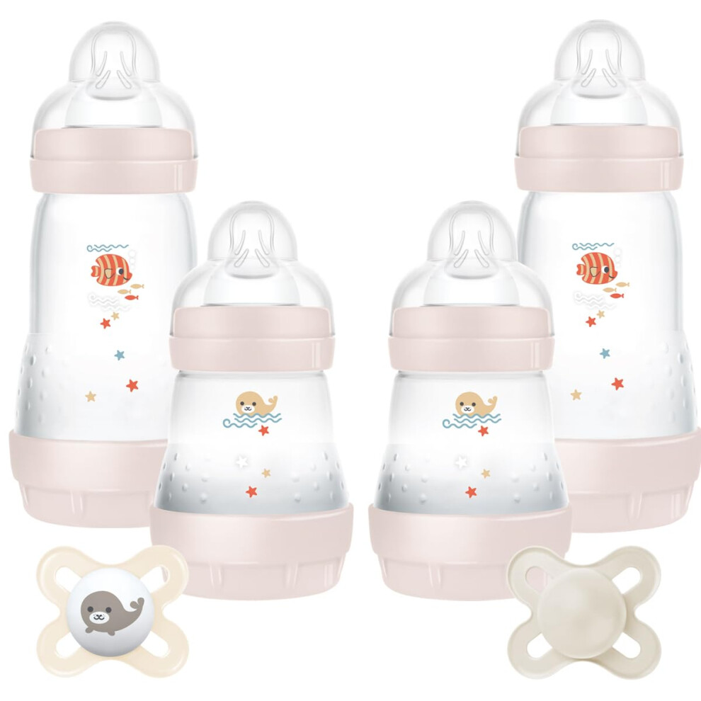 Mam Pink Newborn Feeding Set - Pale - Image 3