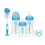Dr. Brown - Options+ Weithalsflasche Blaues Geschenkset 1