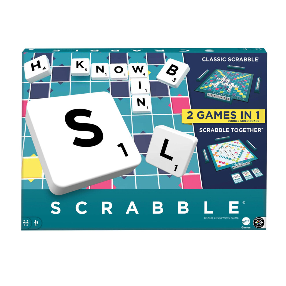 Scrabble 2-in-1 Double Sided Board Game